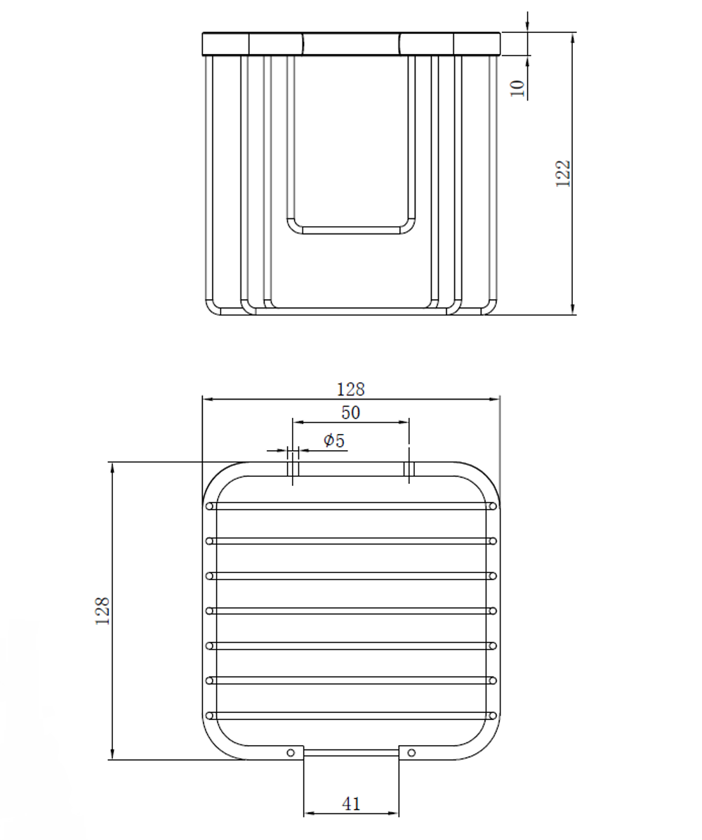 Держатель для туалетной бумаги AltroBagno Aperto 082005 MB