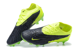 Бутсы Nike Phantom GX Elite FG (Черный+желтый)