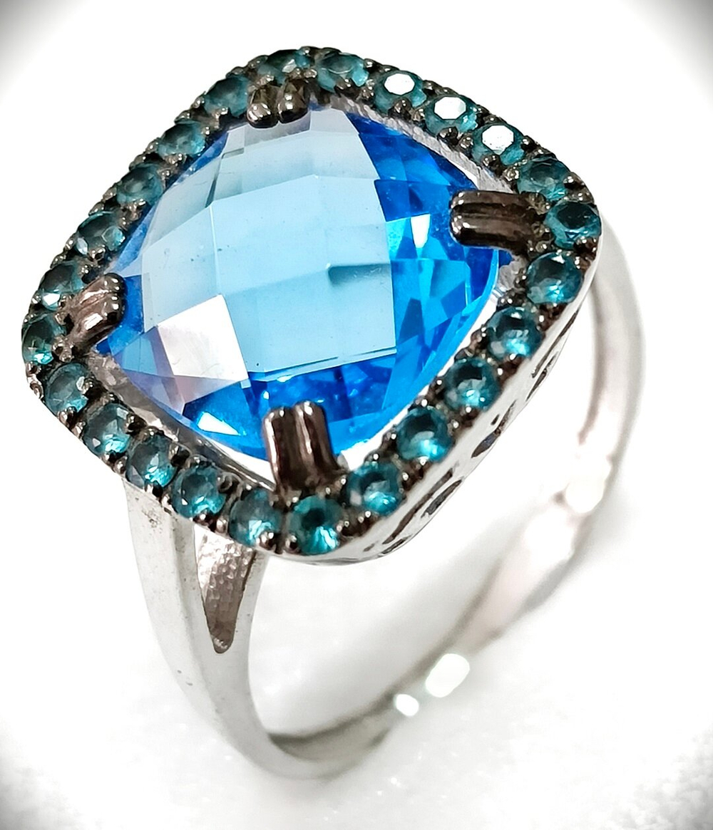 Ювелирное кольцо Эстерелла,серебро 925 пробы