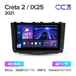 Teyes CC3 10" для Hyundai Creta 2020-2021