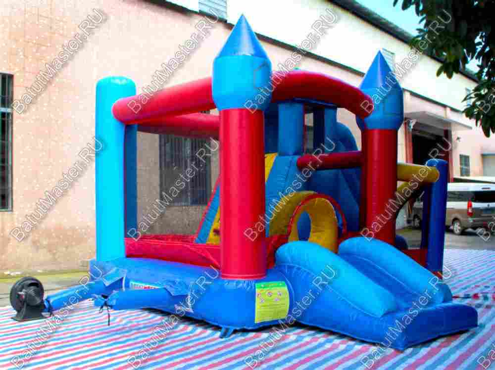 Детский надувной батут "Небесный замок" 6*5*5 м