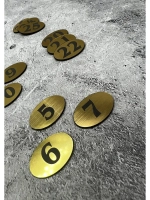 Нумерация гардеробная 1-100