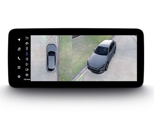 Магнитола для Jeep, Dodge 2007-2018 (207x98мм) - Teyes LUX ONE 360 монитор 12.3" на Android 10, Быстрая, CarPlay, 4G SIM-слот, 4 камеры в комплекте