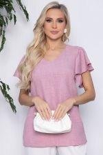 Блуза Гайана (розовая) Б10550 LT Collection