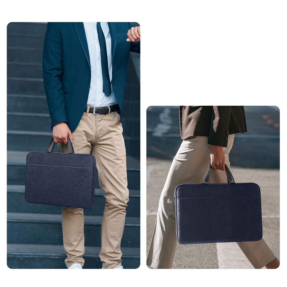 Сумка горизонтальная синего цвета (Navy Blue) для ноутбука или планшета размером от 15.5 до 16 дюймов, серия LBTA Series