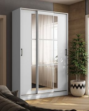 Шкаф-купе СТИЛЬ-2 белый 1400