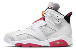 Jordan Air Jordan 6 retro neutral grey high gang retro basketball shoes male bunny starling