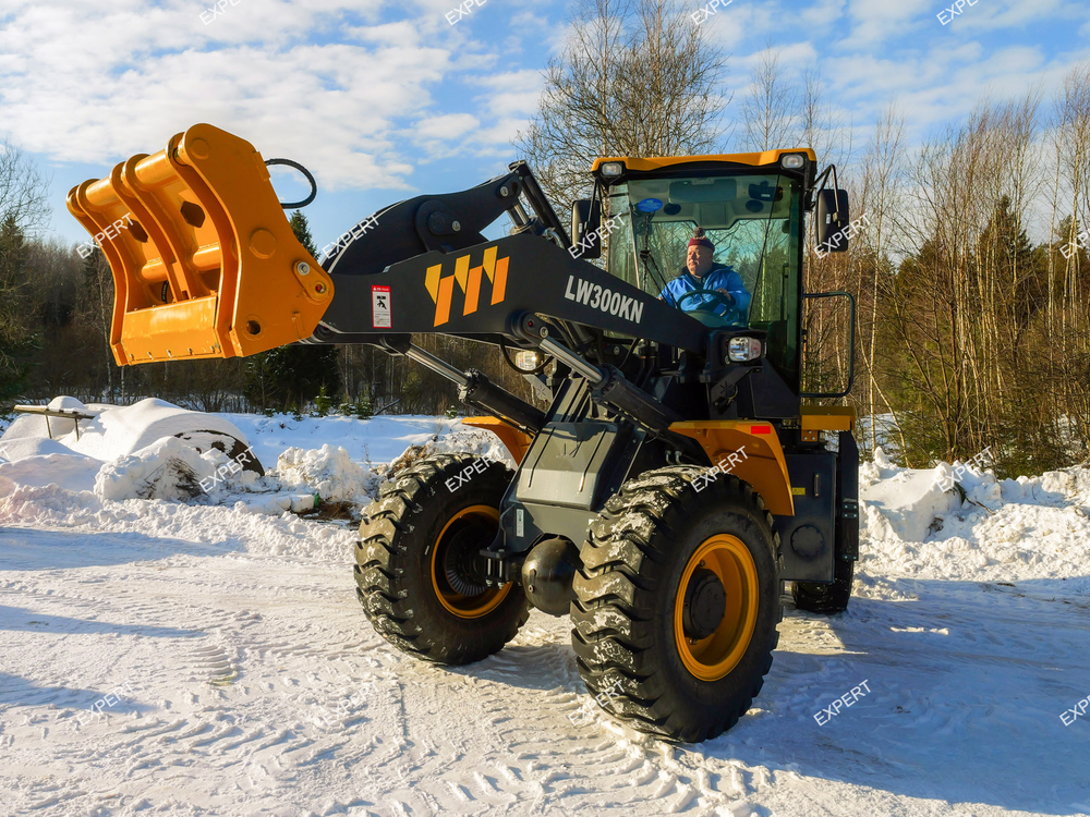 Быстросъем гидравлический на фронтальный погрузчик