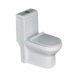 Унитаз моноблок Melana MLN-2806D/2012D белый, с крышкой микролифт, безободковый