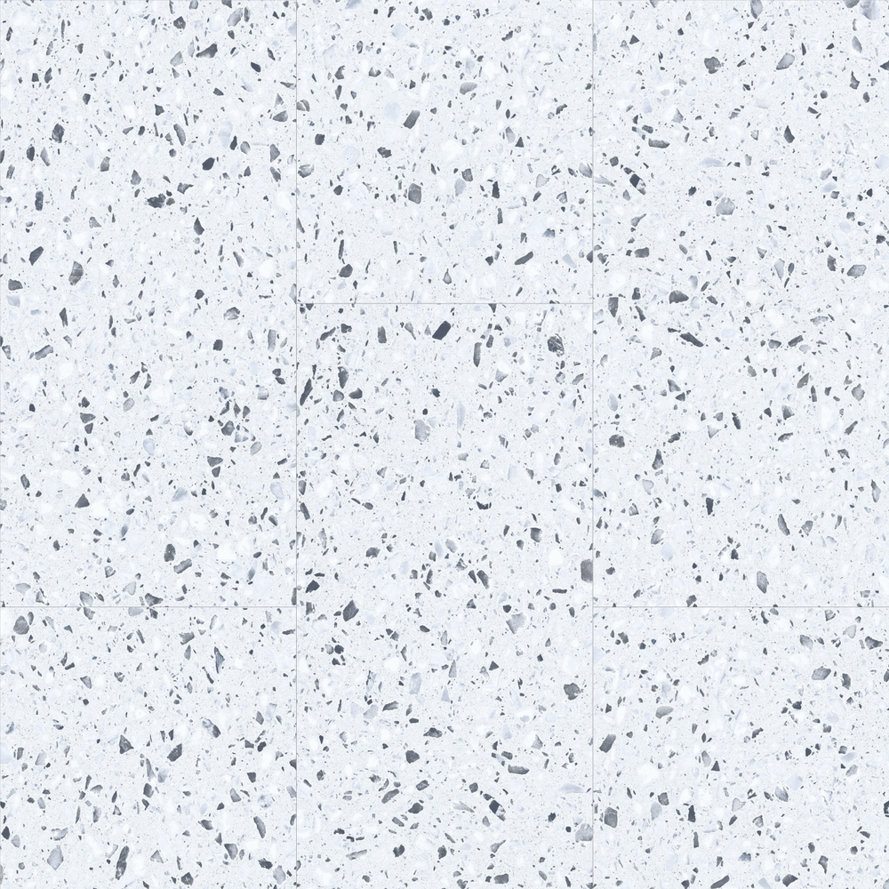 Кварц-виниловая плитка Fargo Stone LVT Терраццо Гранж фаска