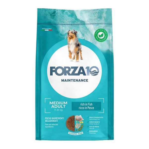 Сухой корм Forza 10 Maintenance Medium Pesce для собак средних пород с рыбой