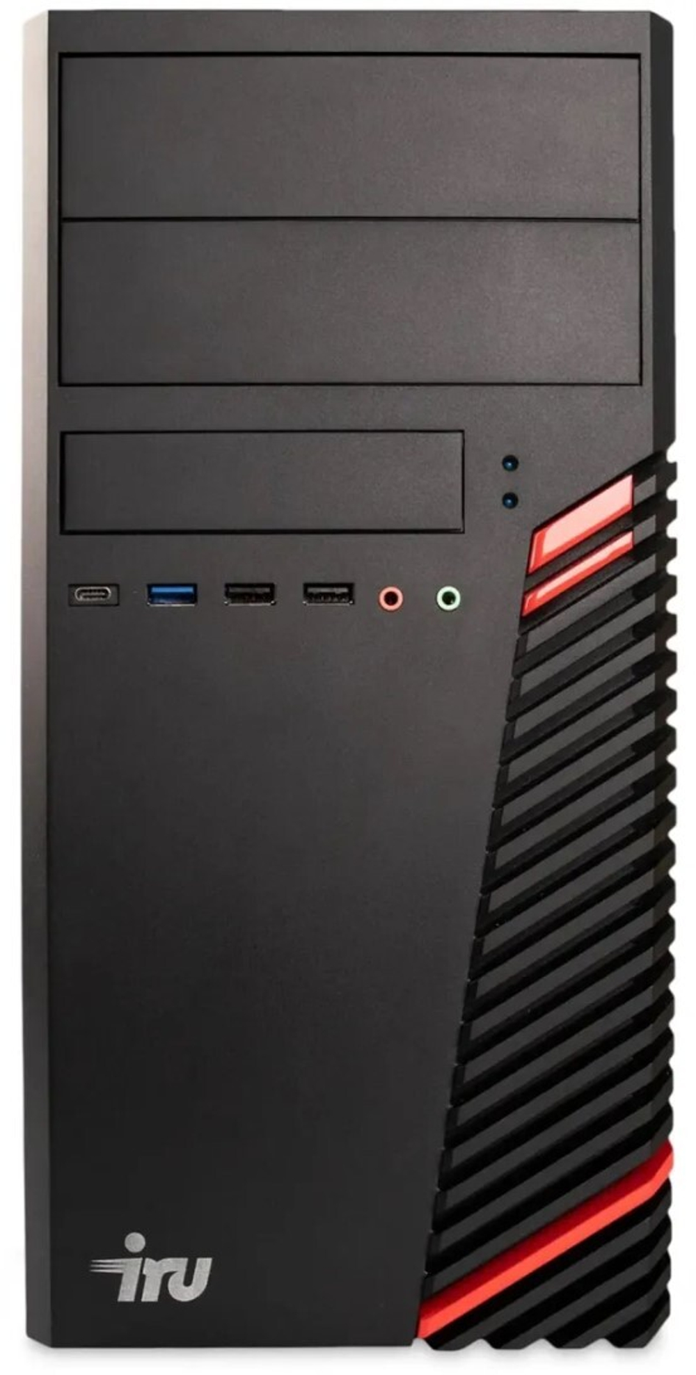 Системный блок iRu Home 310H6SE MT Intel Core i3, 8 ГБ, 512 Гб, Intel UHD Graphics 730,  ОС Не установлена