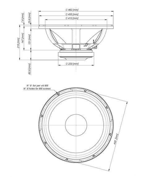 EighteenSound 18W2001/8