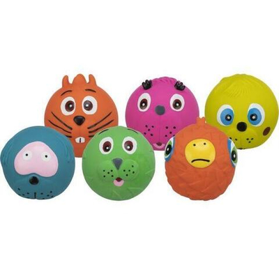 Игрушка "Лицо" ф 6 см в ассортименте, латекс , Trixie