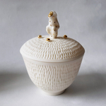 шкатулка фарфоровая Обезьянка Leoleo handmade