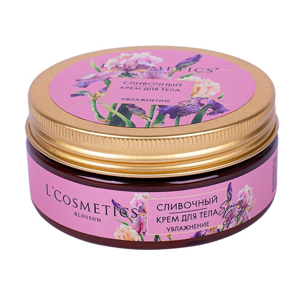 Крем для тела сливочный увлажняющий L’COSMETICS Spring Spirit 150 мл