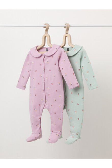 К 6538-2уп/мини розочки набор комбинезон (слип) для детей