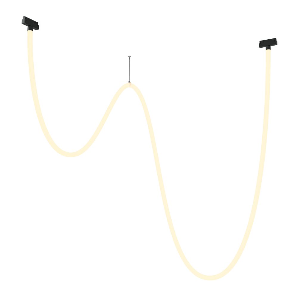 Трековый магнитный светодиодный светильник Maytoni Exility TR101-2-100W3K-B