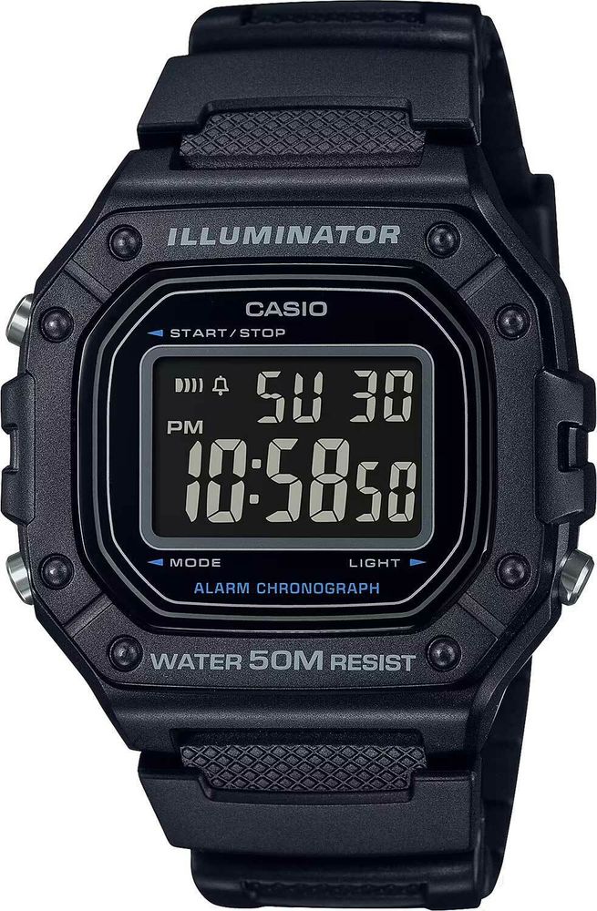 Мужские наручные часы Casio W-218H-1B