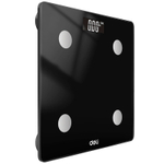 Весы напольные Deli, 26 х 26 см, черные