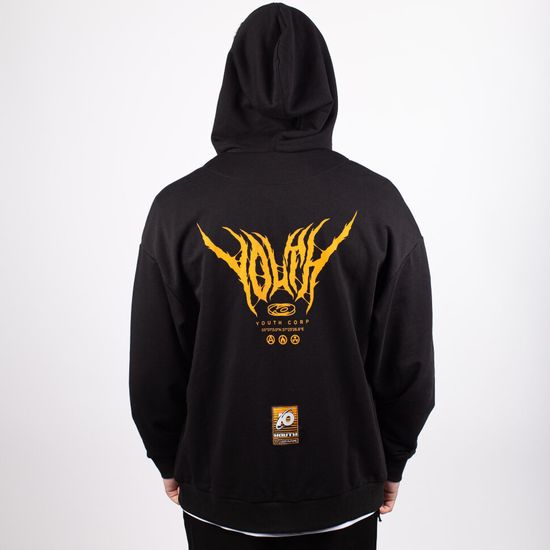 Худи на молнии ЮНОСТЬ™ Corp Death Черный