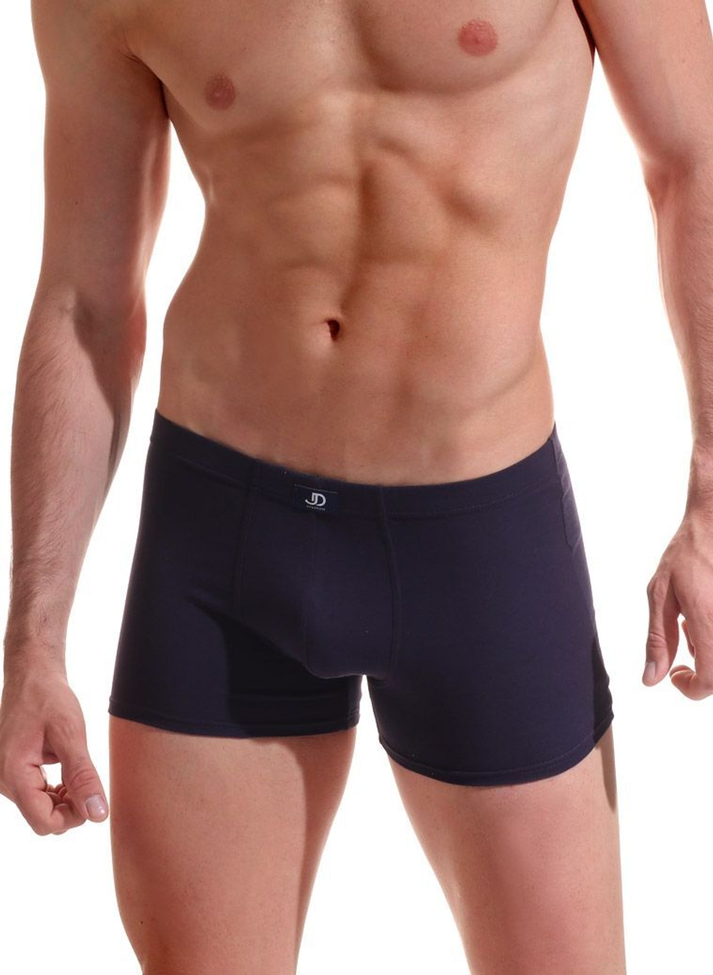 Хлопковые мужские трусы-боксеры (Размер: XXL) (Цвет: синий)