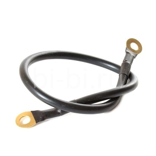 Провод массы  70 см (косичка) медная 16x24, с покрытием (О2)