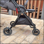 Прогулочная коляска Luxmom V5 / черный