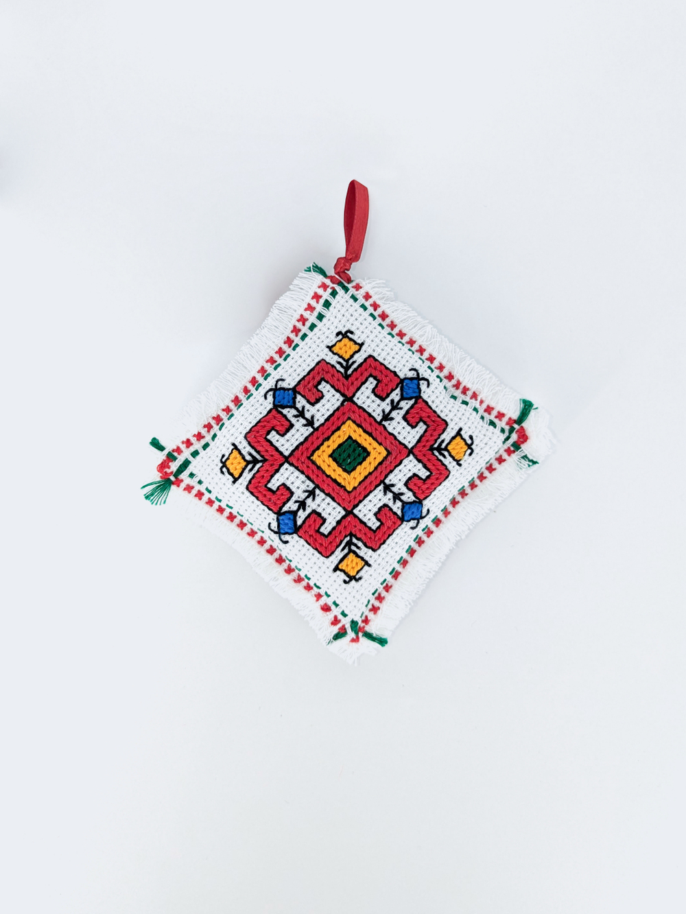 Игольница с чувашской вышивкой