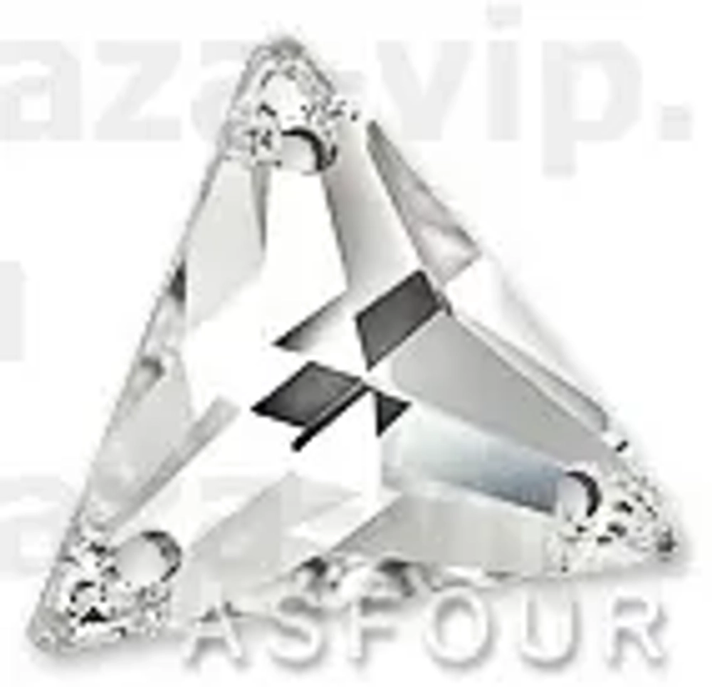 0AF-ST101-18-01 ASFOUR 603 TRIANGLE col.CRYSTAL 18мм =1шт.