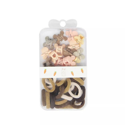 Pretty Girl TS00022-2 Заколки и резинки для волос, набор 16 и 24 шт (одноцветные) (*12*360)