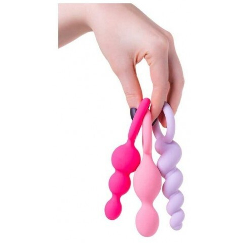 Набор анальных игрушек Booty Call Satisfyer цветные