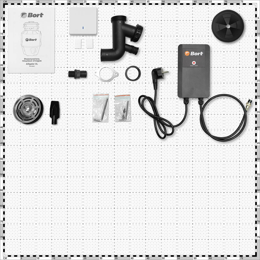 Измельчитель пищевых отходов BORT Alligator XL