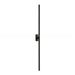 Бра Cloyd LINEAS-B W1 / выс. 100 см- 4000K - черный матовый (арт.20458)