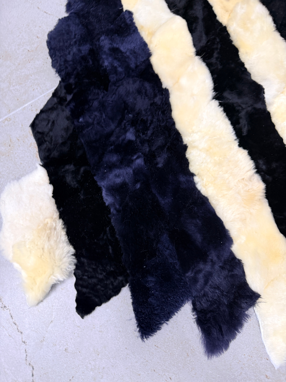 Меховой Коврик прикроватный накидка на кресло из овчины