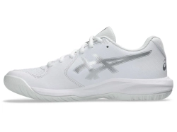 Женские Кроссовки теннисные Asics Gel-Dedicate 9 - white/pure silver