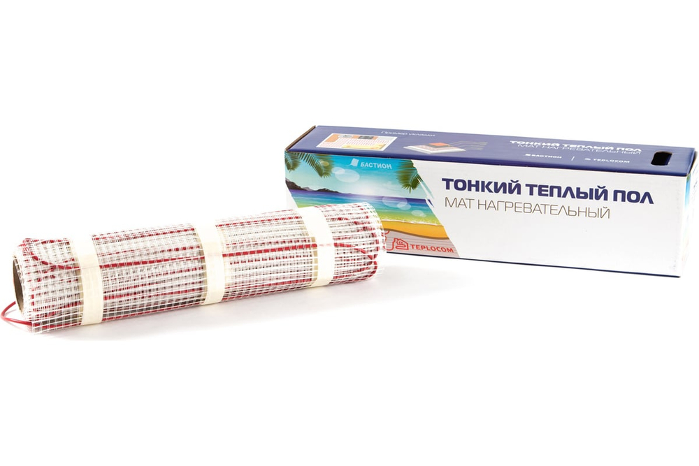 Маты нагревательные двужильные TEPLOCOM МНД-10,0-1600 Вт