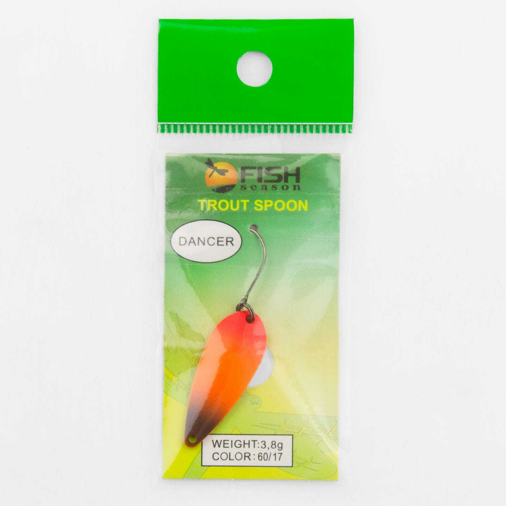 Блесна колеблющаяся Fish Season Dancer (3.8гр)