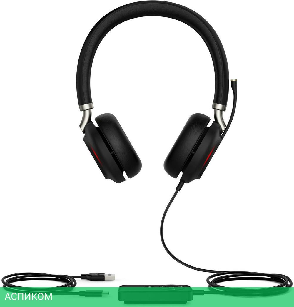 Гарнитура Yealink UH38 Dual UC-BAT черный