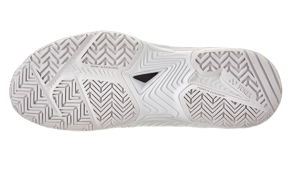 Женские теннисные кроссовки Yonex Power Cushion Sonicage 3 - white/silver