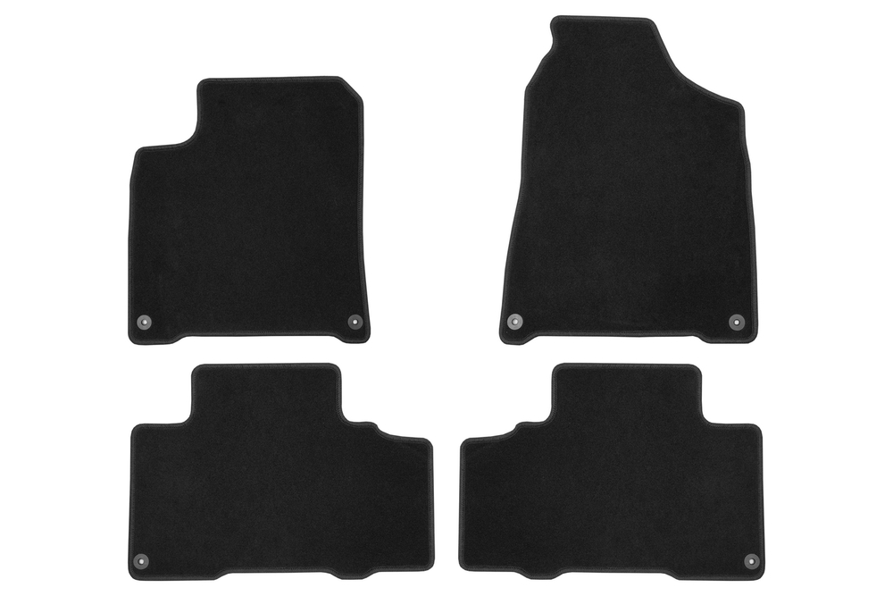 Коврики в салон Klever Econom SSANGYONG New Actyon 2010-2013, 2013-, внедорожник , 4 шт. (текстиль) Klever.KVR01611201200K