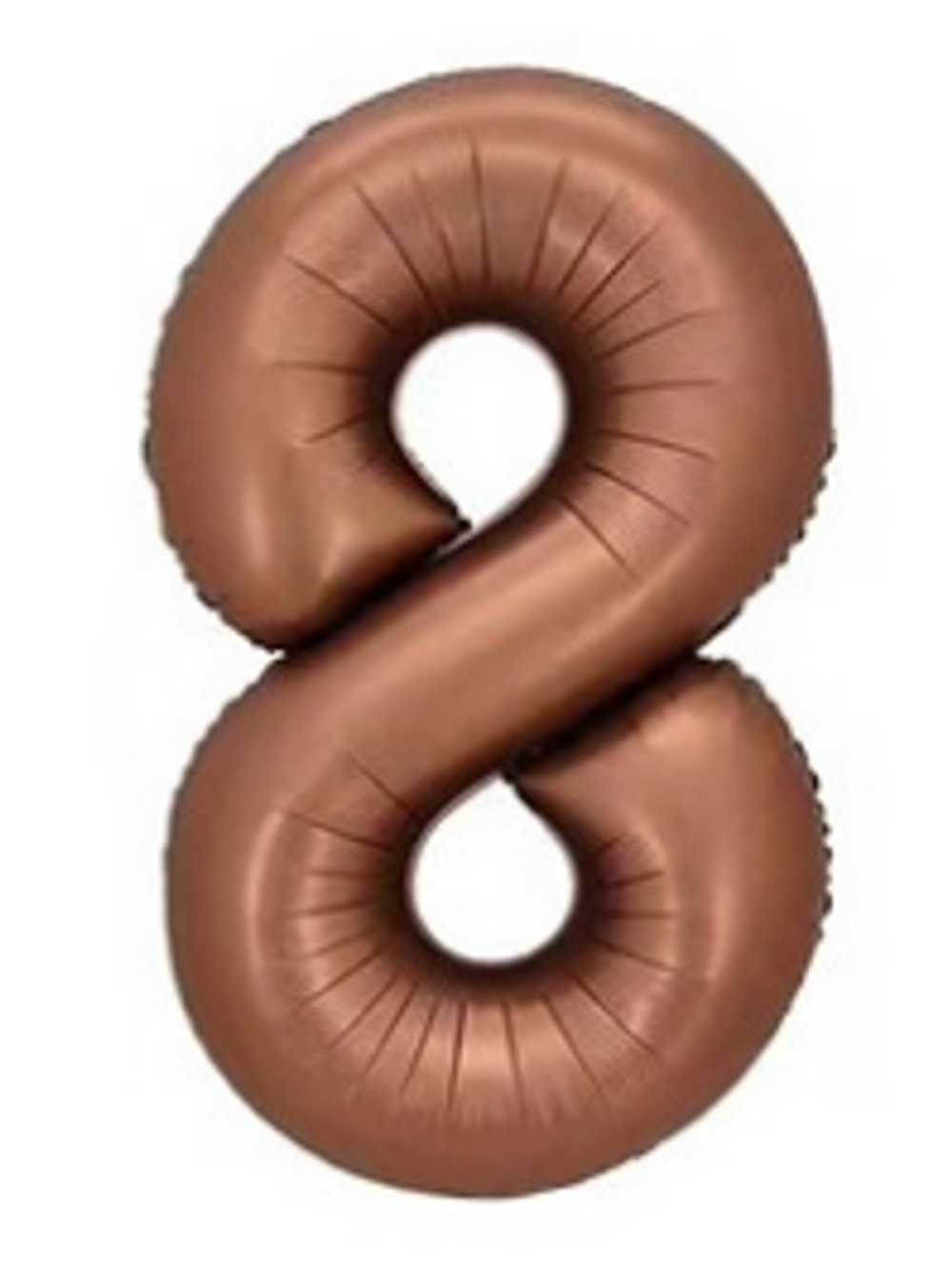 К Цифра 8 Шоколад 100 см.