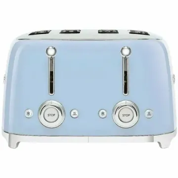 Тостер SMEG TSF03PBEU, пастельный голубой