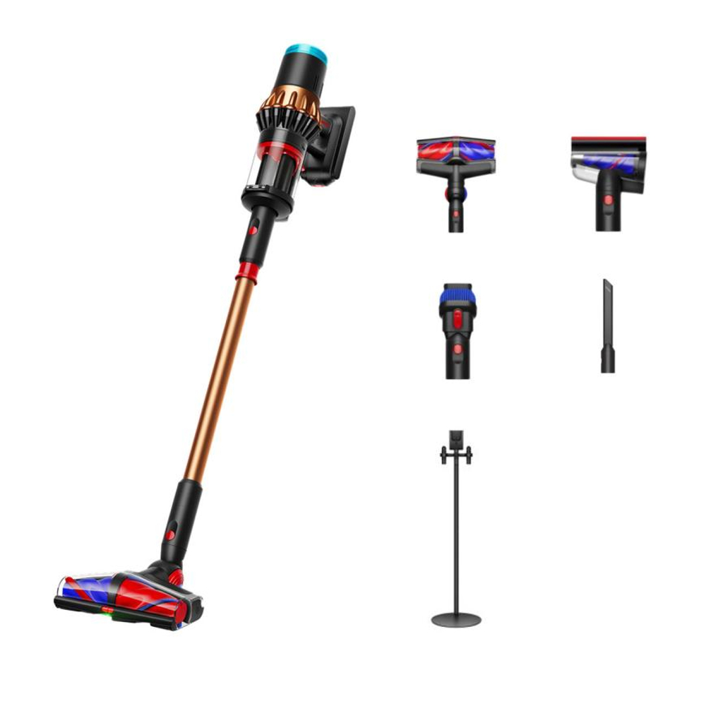 Беспроводной вертикальный пылесос Dyson V16 (DS60) Piston Animal (SV53-A) (Black/Gold) (2025) Пылесос цвета «чёрный/золотой»