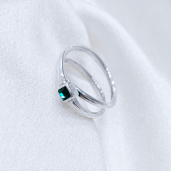 "Эврика" кольцо в серебряном покрытии из коллекции "Kaleidoscope" от Jenavi