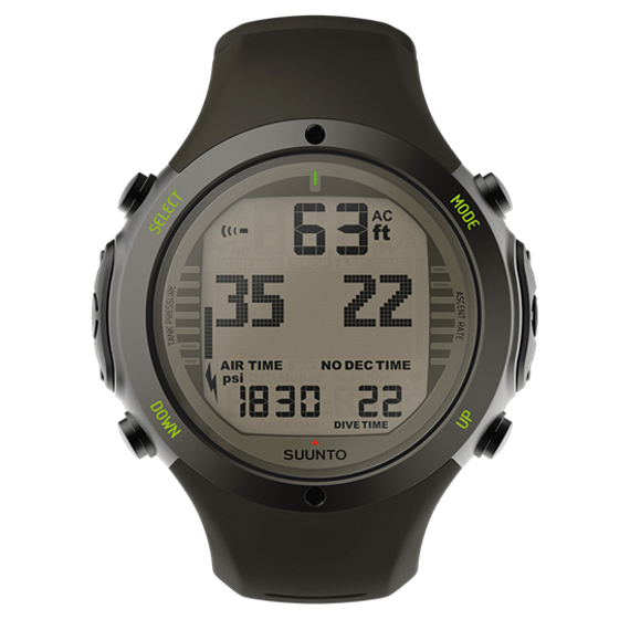 Декомпрессиметр Suunto D6i Novo Stealth Серый