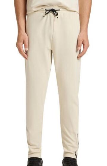 Мужские теннисные штаны BOSS Active Stretch-Gabardine Bottoms With Thermoregulating Technology - open white