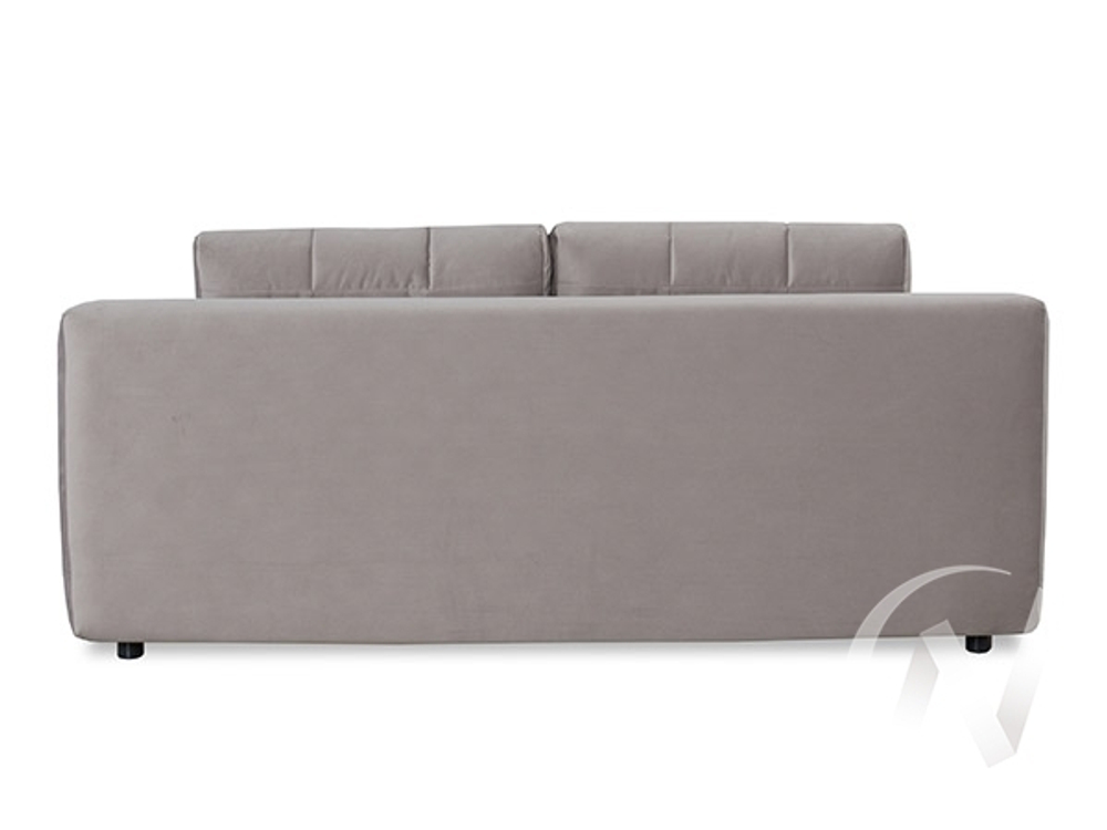 Диван прямой Флорида (БД) Карат 17 (светло-серый однотон)