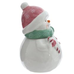 GAEM Конфетница "Снеговик", 900 мл, L14 W12 H20 см