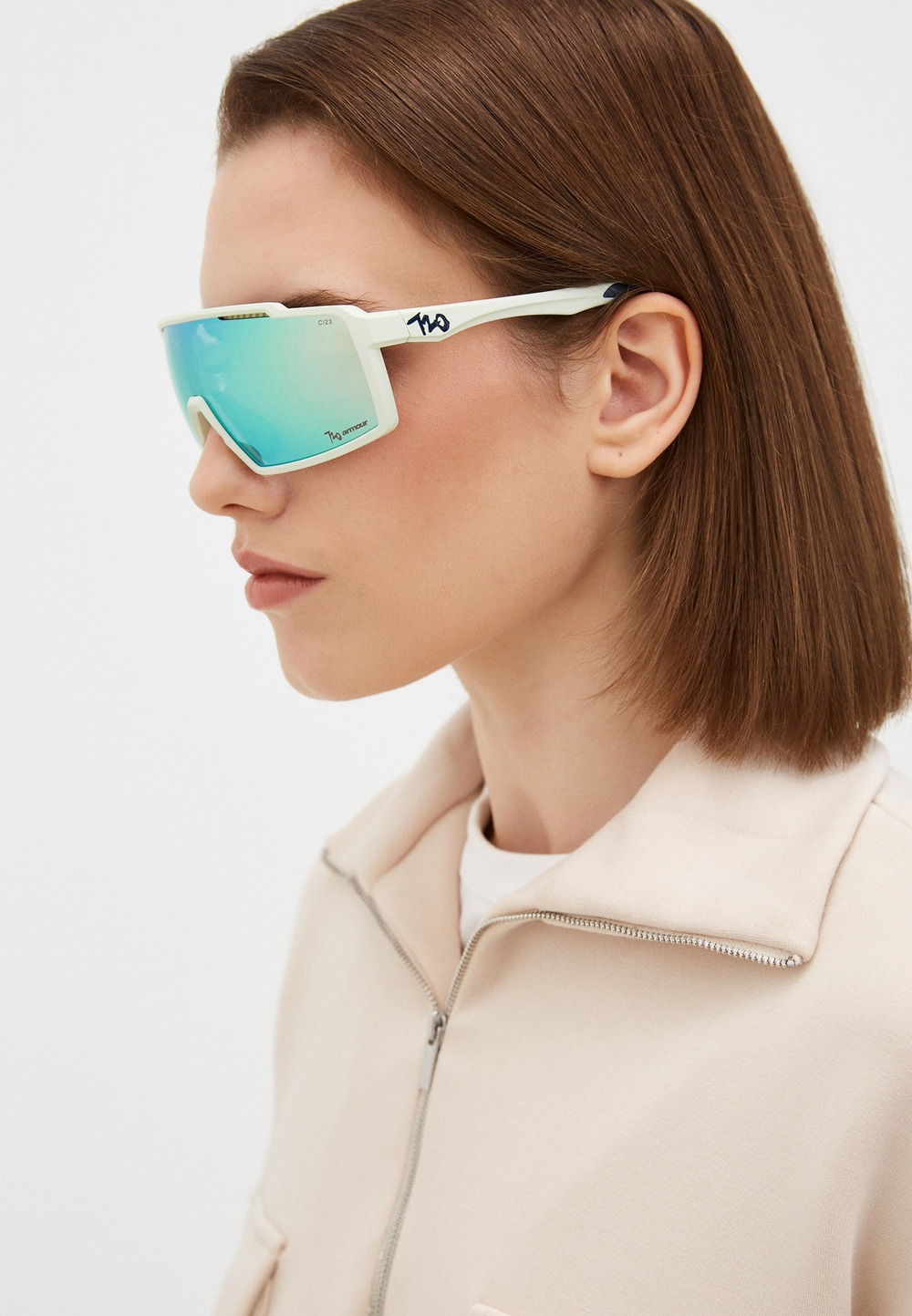 Спортивные очки 720armour A-Fei / Creamy Avocado / Smoke Lake Blue Lens